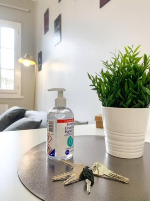 Charmant Studio Cosy Climatise Et Parking Securise A Proximite Du Centre Ville De Lione Esterno foto